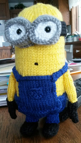 Ravelry: Knitted Minion pattern by Alexandria Batista