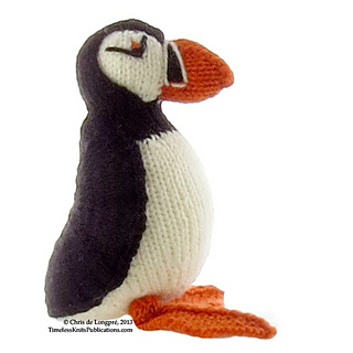 Ravelry: Puffin pattern by Chris de Longpre