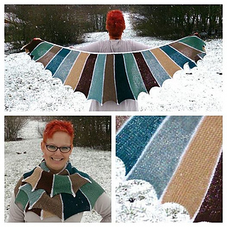 Ravelry: Sea Dragon Shawl pattern by Ambah OBrien