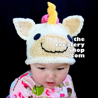 Ravelry: Unicorn Animal Hat pattern by Createry Shop