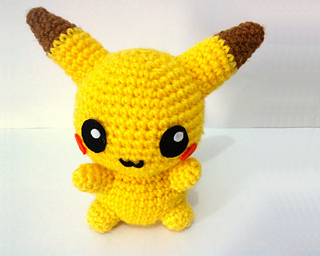 Ravelry: Pikachu Pokemon Amigurumi pattern by Erin Huynh