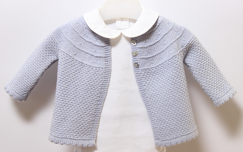 Ravelry: 19 / Baby Jacket pattern by Florence Merlin