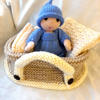 Ravelry: Baby Doll in Crib pattern by Pat Alinejad