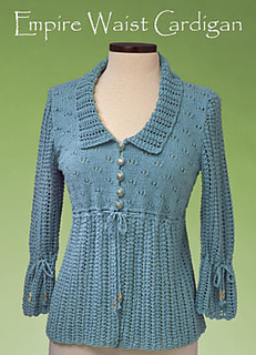 Ravelry: Empire Waist Cardigan #165 pattern by Sue McCain