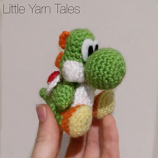 Ravelry: Yoshi-Inspired Amigurumi pattern by Elysia McWatters