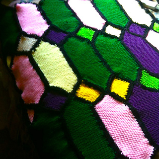 Ravelry: Stained Glass Afghan (Knit) pattern by Susan Levin