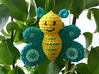 Ravelry: Butterfly amigurumi pattern by Tinneke Grauwels