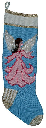 Ravelry: Elegant Angel Christmas Stocking pattern by Trisha Tatsch