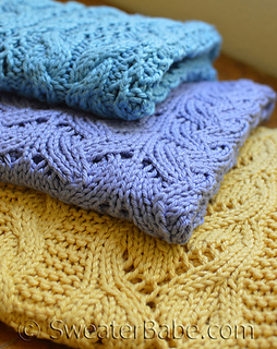 Ravelry: eB0003 3 Best-Selling Blanket Knitting Patterns from SweaterBabe.com...