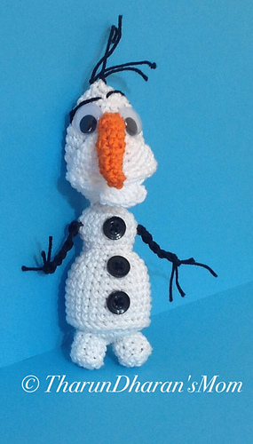 Ravelry: Snowman - Amigurumi Crochet Pattern , Olaf the ...