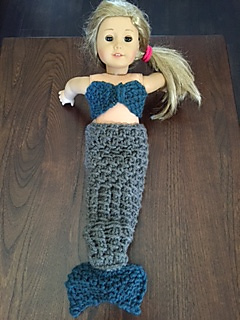 Ravelry: Knit American Girl Mermaid pattern by Wendy Wax