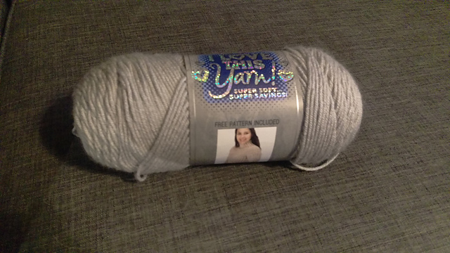 silver yarn