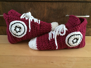 Converse Sneaker Slipper Pattern Converse Sneaker Slipper Pattern