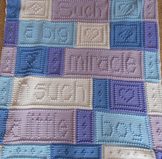 Ravelry: MIRACLE baby blanket pattern by Jody Pyott