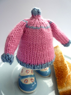 Ravelry: YOKE SWEATER EGG COSY /COZY pattern by Alison Hogg