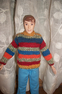 Ravelry: Classic XO Pullover for Ken pattern by Nicky Epstein