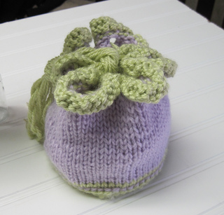 Ravelry: Little Girls Hat and Bag Knit pattern by Jean ...