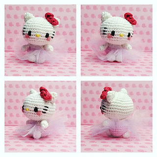 Ravelry: Hello Kitty Ballerina pattern by Mei Li Lee
