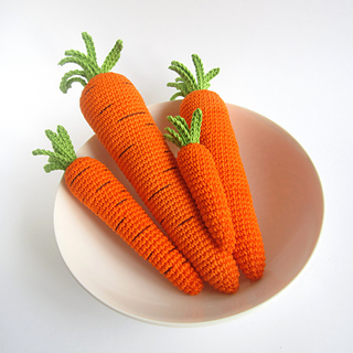 Ravelry: Crocheted carrots pattern by Kristi Tullus