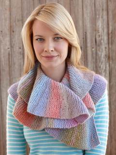 Ravelry: Short Row Scarf #L0429 pattern by Lion Brand Yarn
