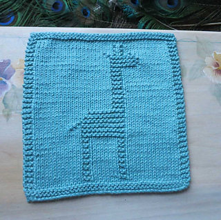 Ravelry: Giraffe Dishcloth pattern by Louise Sarrazin