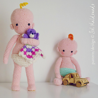 Ravelry: Benjamin Baby Doll Amigurumi pattern by Sol Maldonado