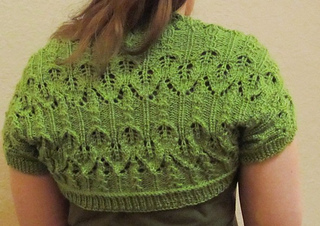 Ravelry: Wrapped in Leaves Shrug pattern by Marilyn ...