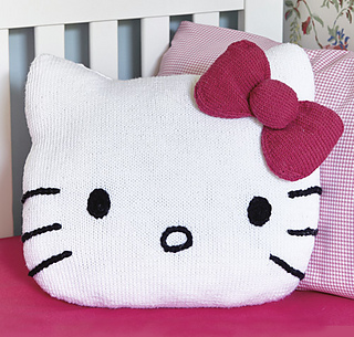 Ravelry: Hello Kitty! Fun Cushion pattern by Frederica Patmore
