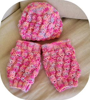 Ravelry: Knitting Baby Set Pattern, hat and leg warmers - Knitting tutorial P...