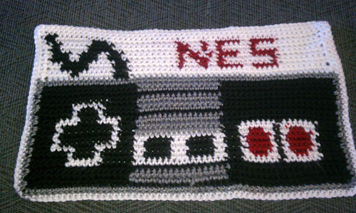 Pipermaru81 S Nes Controller Rectangle Pillow Ravelry