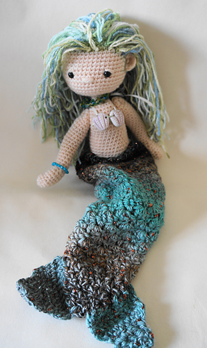 crochet hook h pattern Mermaid My crochet Betty little by  doll Ravelry: