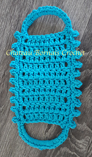 crochet hook 9 No Sew Chateau pattern Holder Towel Ravelry: by Button, No