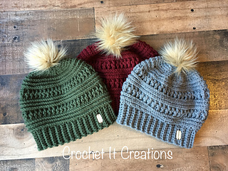 mm f in hook crochet pattern Ana Creations It Beanie Crochet by The Ravelry: