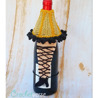 ravelry leg lamp christmas story wine bottle cozy sweater pattern by stephanie pokorny - Leg Lamp From The Christmas Story ravelry leg lamp christmas story wine bottle cozy sweater pattern by stephanie pokorny - Leg Lamp From The Christmas Story