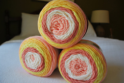 Caron Baby Cakes, Confezione Da 6 Gomitoli Di Filato Autostrappante, 100g L'uno, Colore Ballerina, Per Maglia E Uncinetto - 2