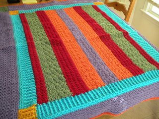 crochet p patterns hook Bars Throw Katherine Eng Updated Amish by Ravelry: pattern