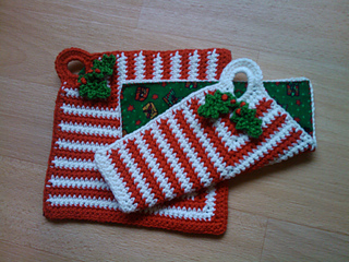 {Topflappen
50} Ravelry: Potholder / Topflappen pattern by Eva W. | {Topflappen
50}