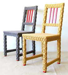Upcycled_side_chairs_in_yellow_and_brown_side_by_side_cropped_small