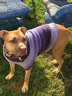 Ravelry: Large Dog Sweater pattern by Megan Unay