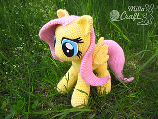 Ravelry: Fluttershy from My Little Pony pattern by Milla Craft