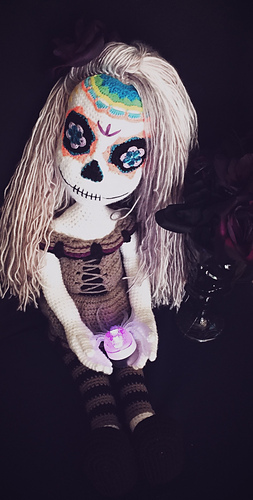 day of the dead lol doll