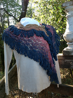 Ravelry: Harlequin Romance Capote pattern by Robin Abdullah