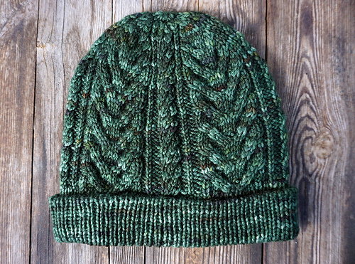 After lots of fear, I finally completed my first cabled beanie! I’m in ...