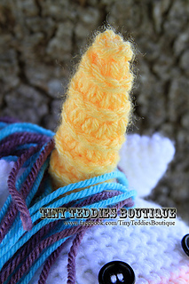 unicorn crochet how horn to Unicorn Jones Sarah by M. Ravelry: Horn pattern