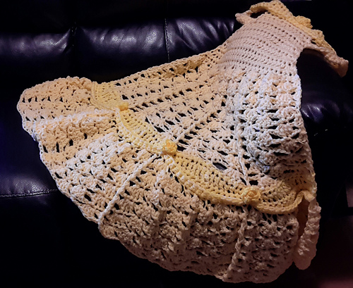 Princess dress blanket! : r/crochet