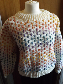 no 2 3 Treble Group Cardigan Crochet Pattern (mrs crochet designer)