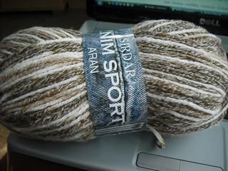 denim sport aran wool