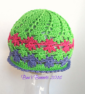 Dora Flower Cloche Hat