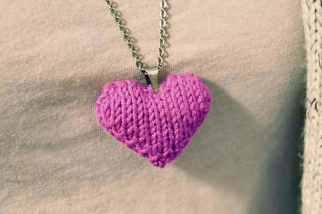 Ravelry Heart Puff Necklace Pattern By Lauren Riker Gorgeous Knitted Heart Pattern Ravelry Heart Puff Necklace Pattern By Lauren Riker Gorgeous Knitted Heart Pattern