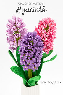 ravelry hyacinth flower pattern